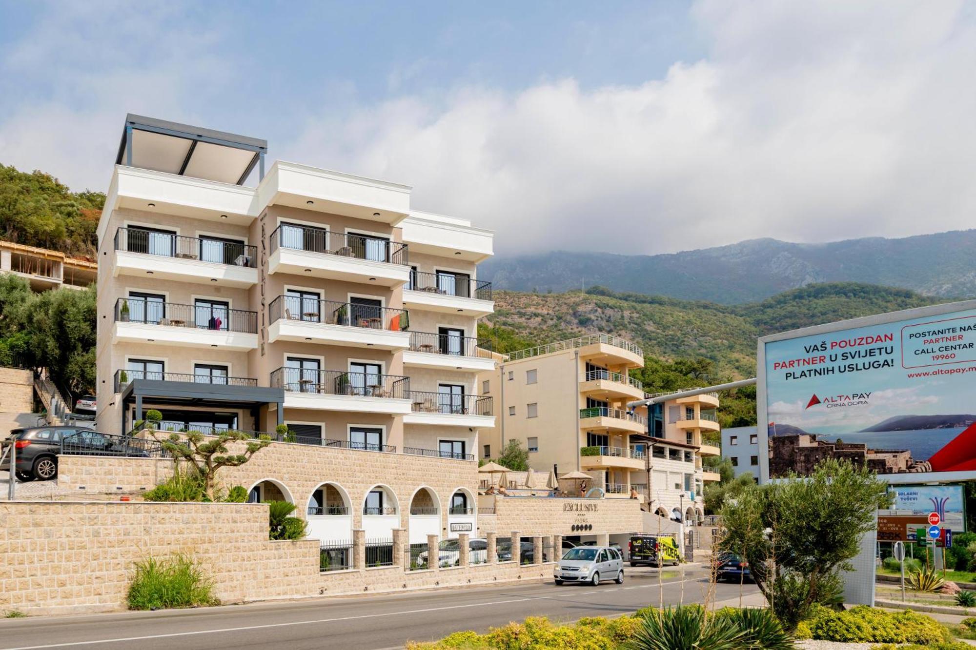 Exclusive Hotel Budva Bagian luar foto