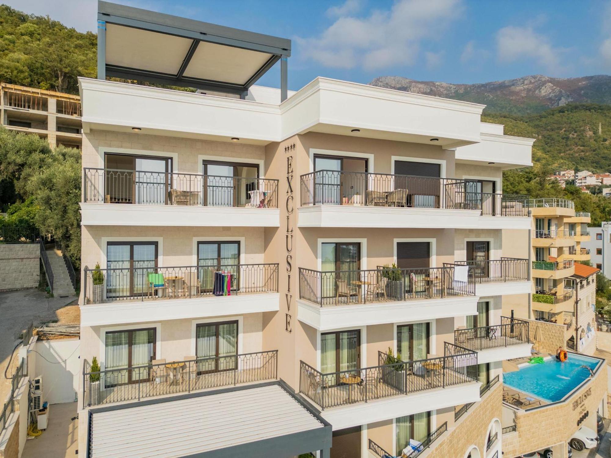 Exclusive Hotel Budva Bagian luar foto