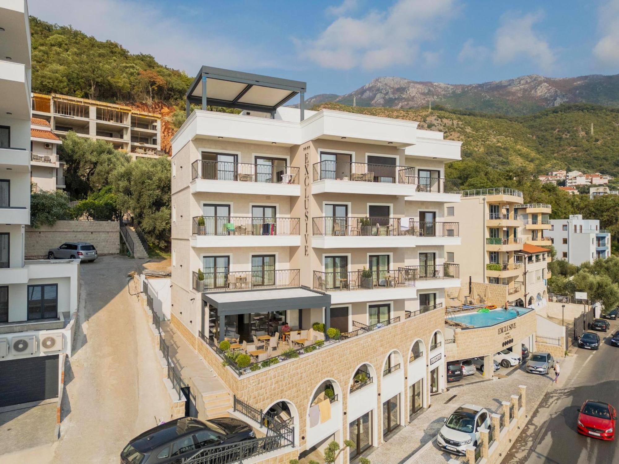 Exclusive Hotel Budva Bagian luar foto