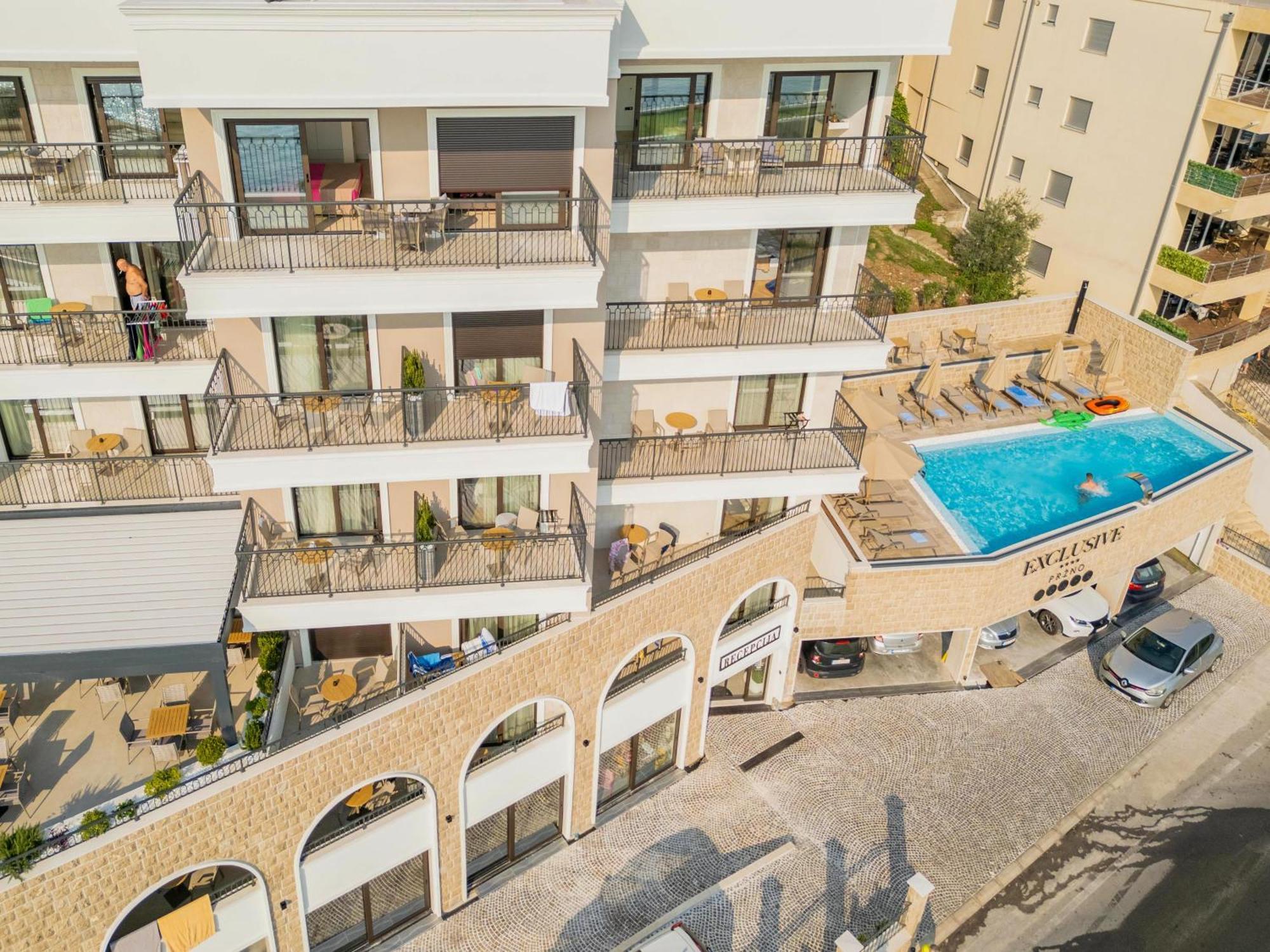 Exclusive Hotel Budva Bagian luar foto